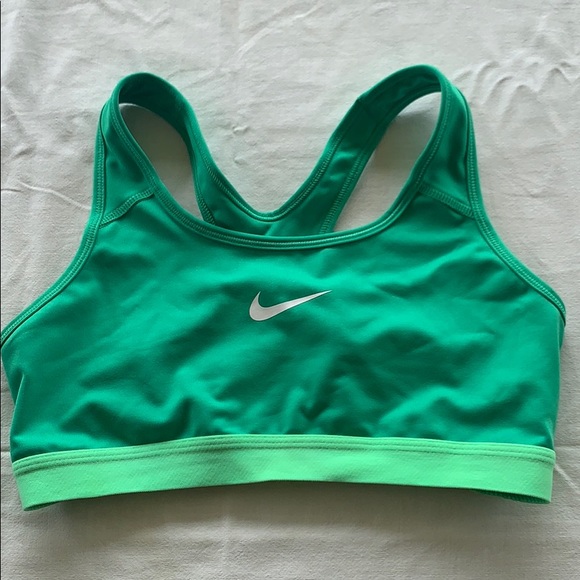 green nike bra